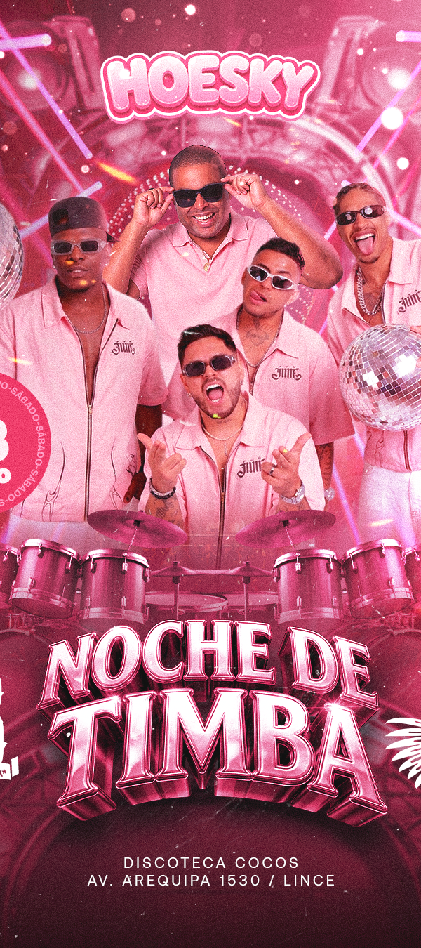 Flyer Hoesky - Noche de Timba